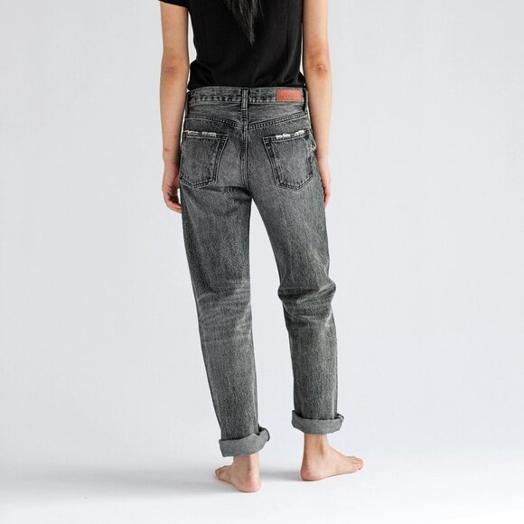 Boro Denim Osaka Straight Leg Jeans Deep In The Heart Wash Size 25 NEW NWT - Picture 2 of 15